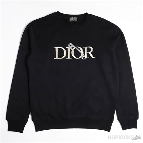 dior sweatshirt black|dior sweaters for men.